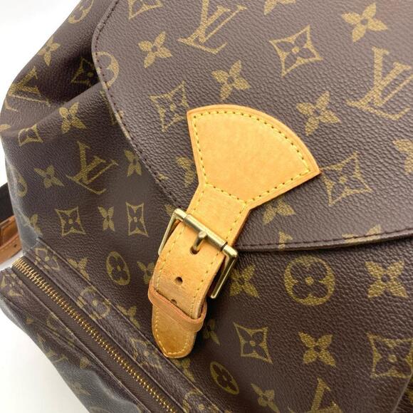 LOUIS VUITTON Brown Monogram Backpack - Picture 10 of 15